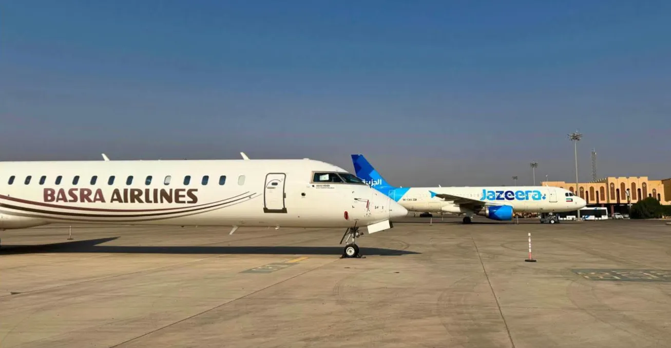 مطار البصرة يستقبل سبع طائرات كويتية هبطت "اضطرارياً"